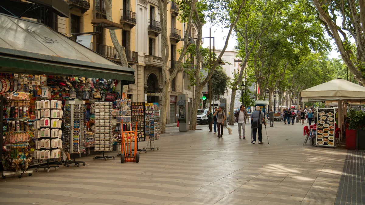 La Rambla Caddesi - Barselona Gezilecek Yerler