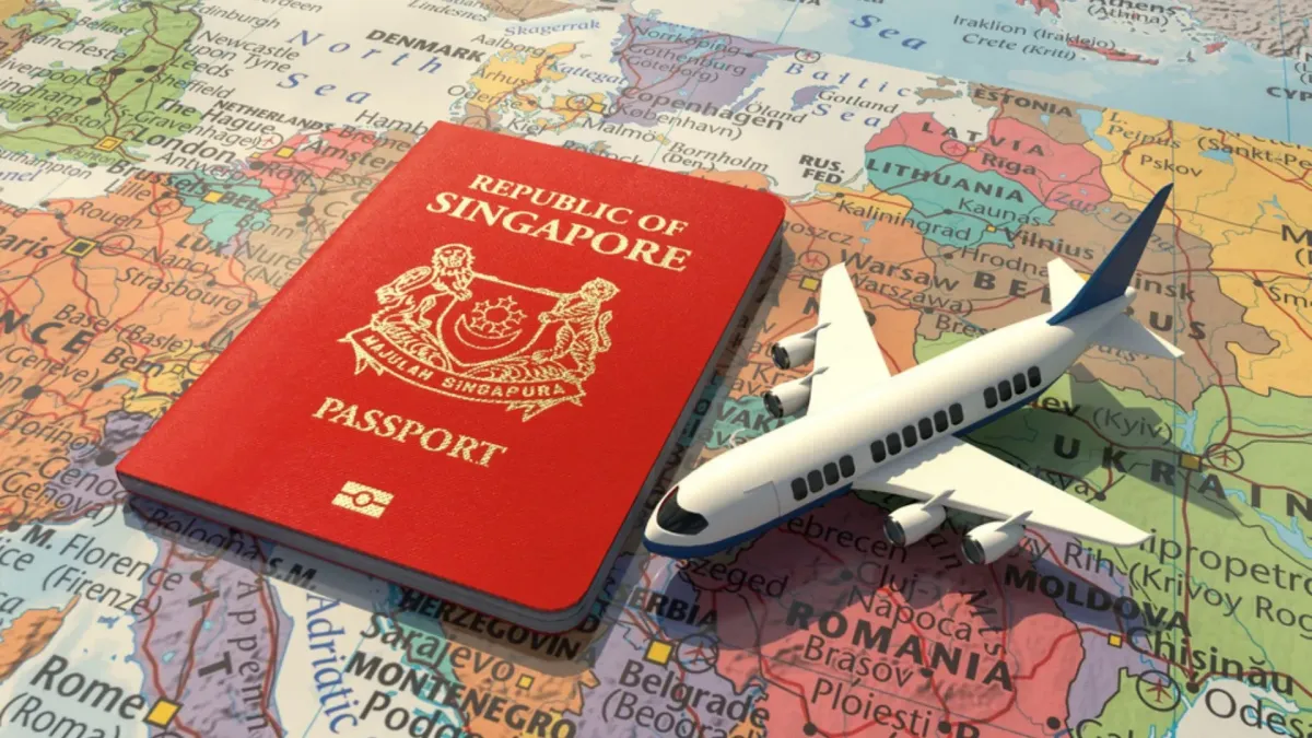 Dünyanın En Güçlü Pasaportları - Singapur Pasaportu