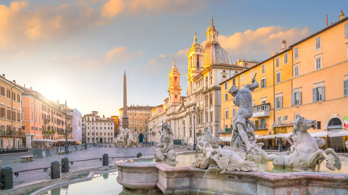 Piazza Navona (Navona Meydanı) - Roma Gezilecek Yerler Listesi