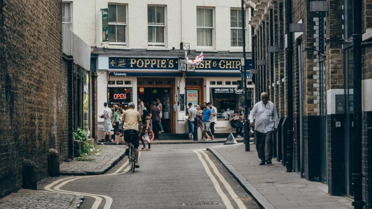 Poppies Fish & Chips - Londra Restoranları