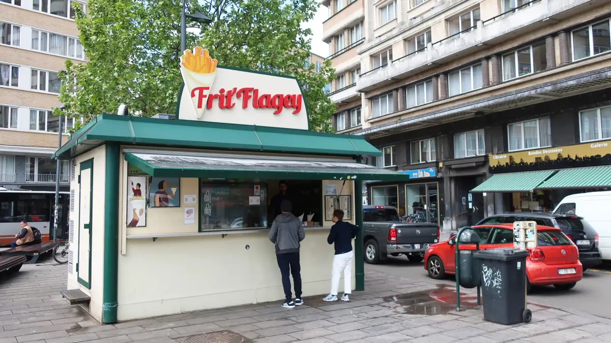 Frit Flagey - Brüksel Restoranları