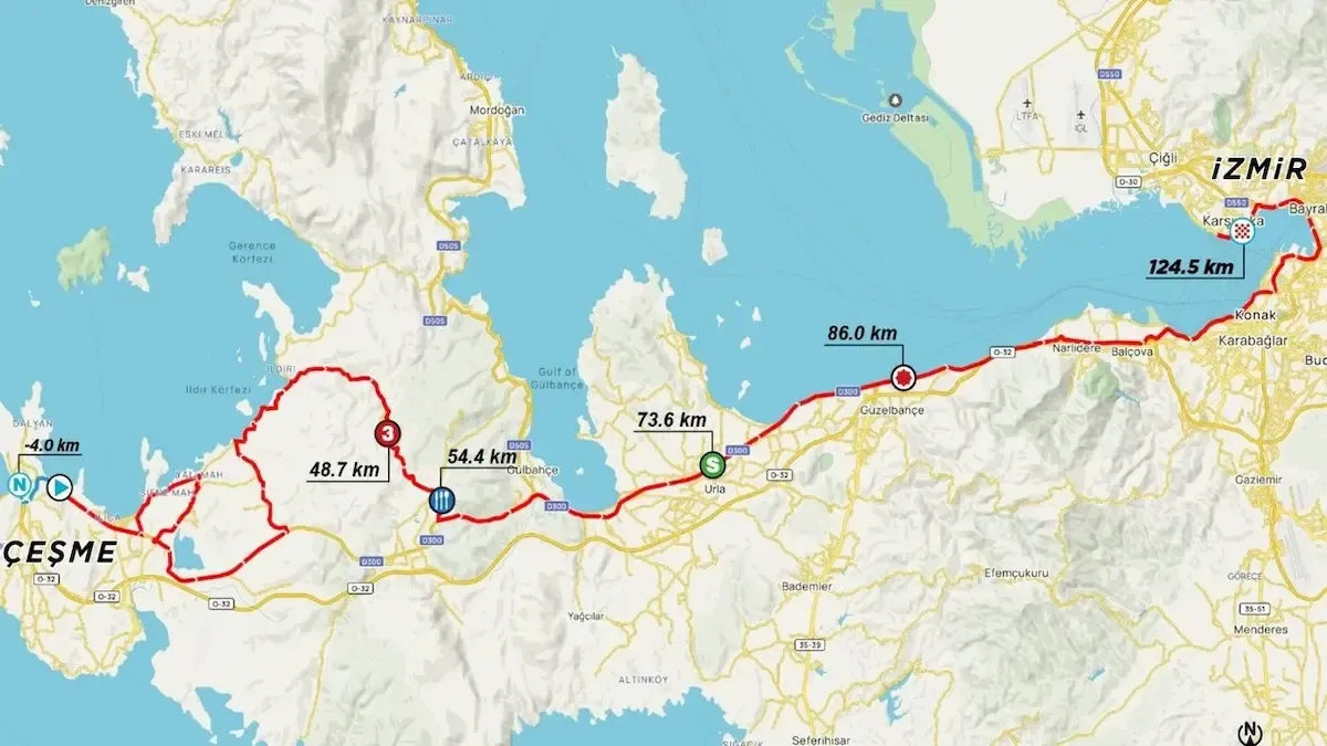 Cumhurbaşkanlığı Bisiklet Turu’nda İzmir’de Hangi Yollar Trafiğe Kapatılacak?